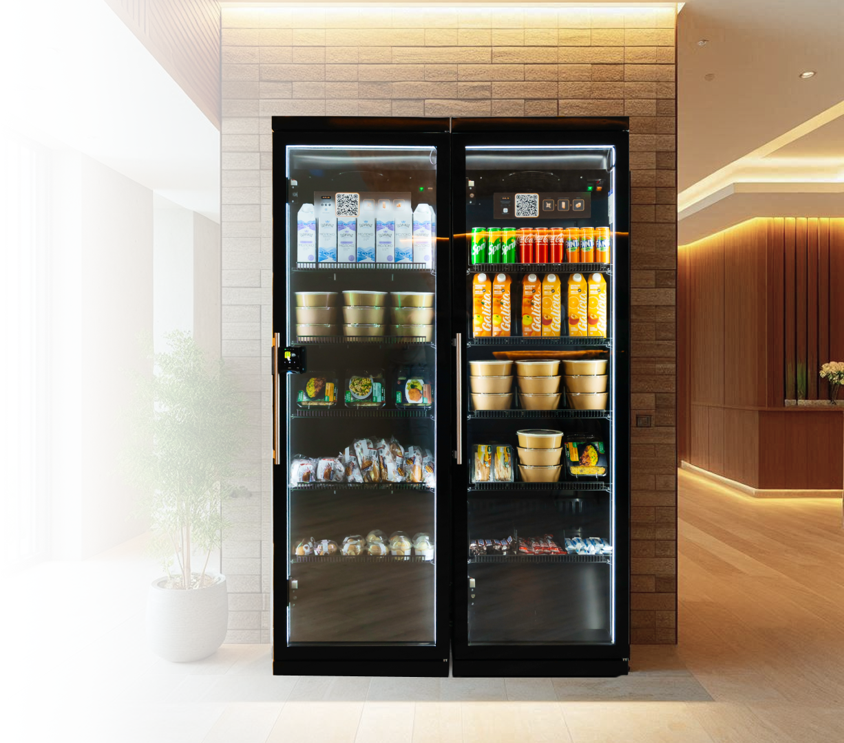 Fridge in hote