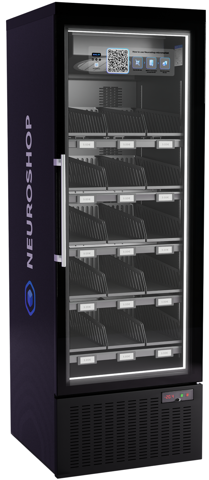 Black Neuroshop fridge