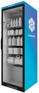 Neuroshop blue fridge